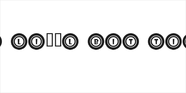 JLR Li'l Bit Tires Logo