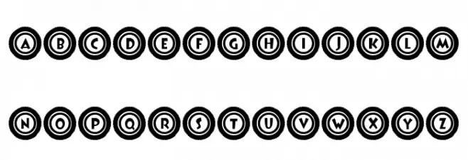 JLR Li'l Bit Tires フォント 小文字