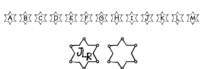 JLR Li'l Sheriff Font OTHER CHARS