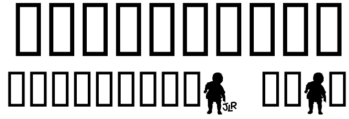 JLR Lookee Here! Font OTHER CHARS