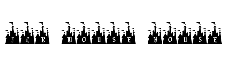 JLR Mouse House Font