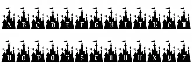 JLR Mouse House Schriftart Groß
