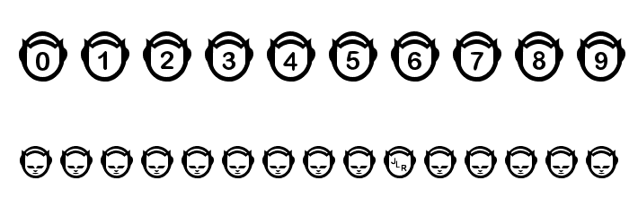 JLR Napfont Font OTHER CHARS