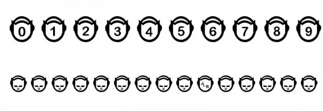 JLR Napfont Font OTHER CHARS