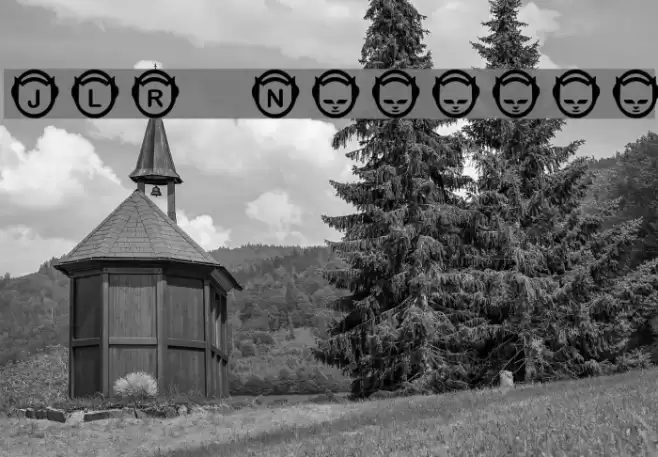 JLR Napfont Font examples