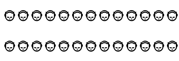 JLR Napfont Font LOWERCASE