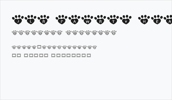 JLR Pawrty Hearty Business Card