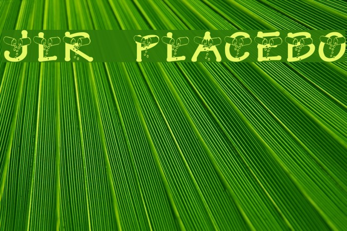 JLR Placebo Font examples
