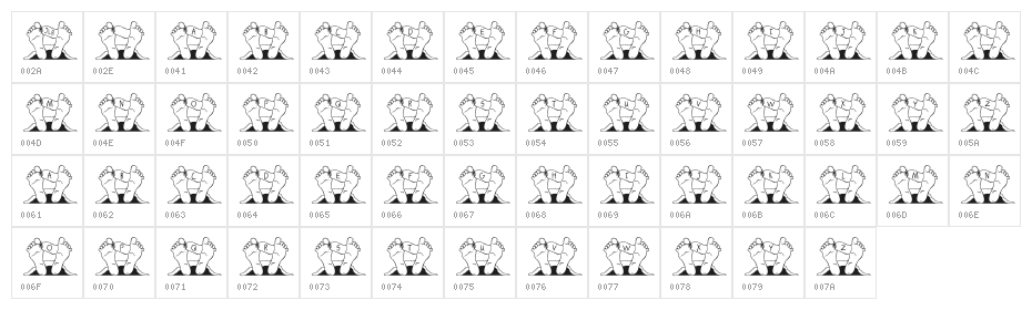 JLR Quincy Character Map