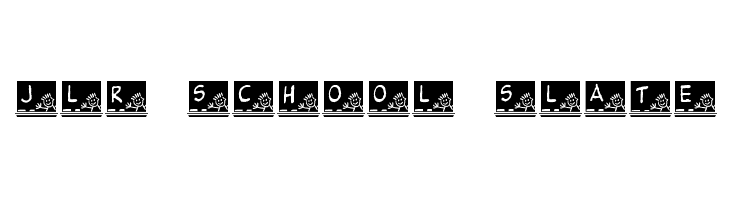 JLR School Slate  नि: शुल्क फ़ॉन्ट्स डाउनलोड