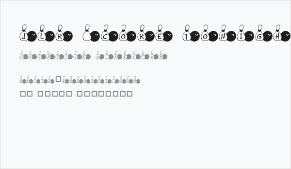 JLR Score Tonight Business Card