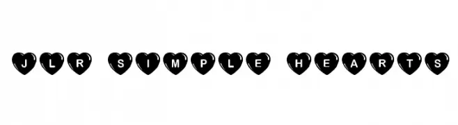 JLR Simple Hearts  免费字体下载