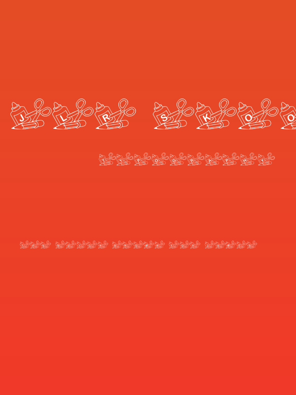 JLR Skool Dayz Poster