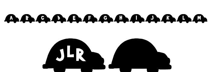 JLR Slug Bug Font OTHER CHARS