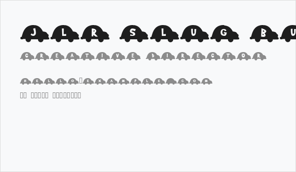 JLR Slug Bug Business Card