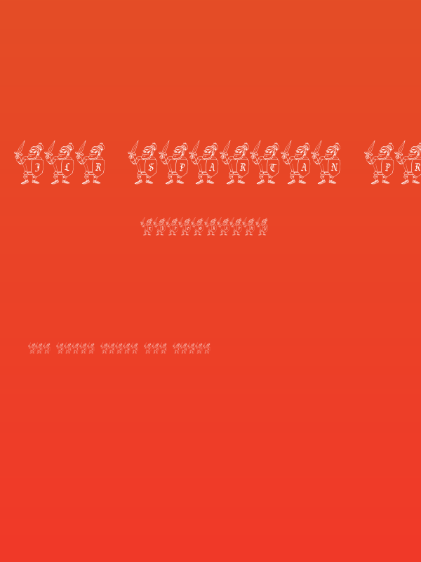 JLR Spartan Pride Poster