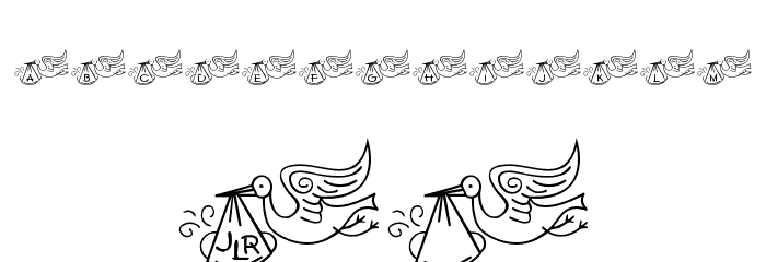 JLR Special Delivery Font OTHER CHARS