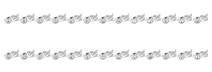 JLR Special Delivery Font LOWERCASE