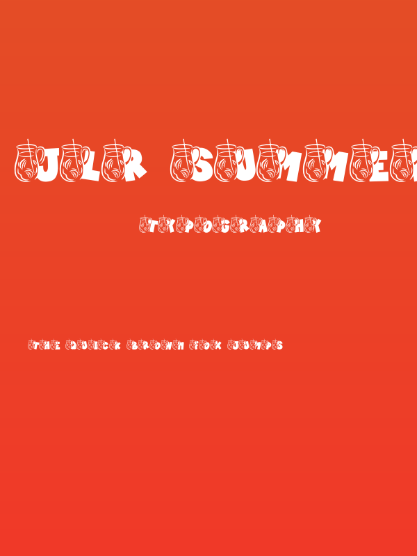 JLR Summer Lemonade Poster