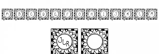 JLR Sunflower Font OTHER CHARS