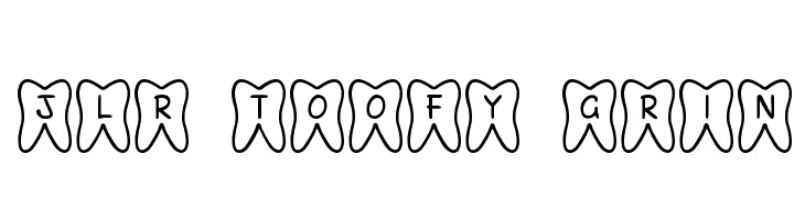 JLR Toofy Grin フォント