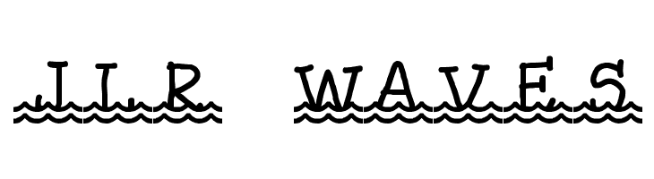 JLR Waves  Скачать бесплатные шрифты