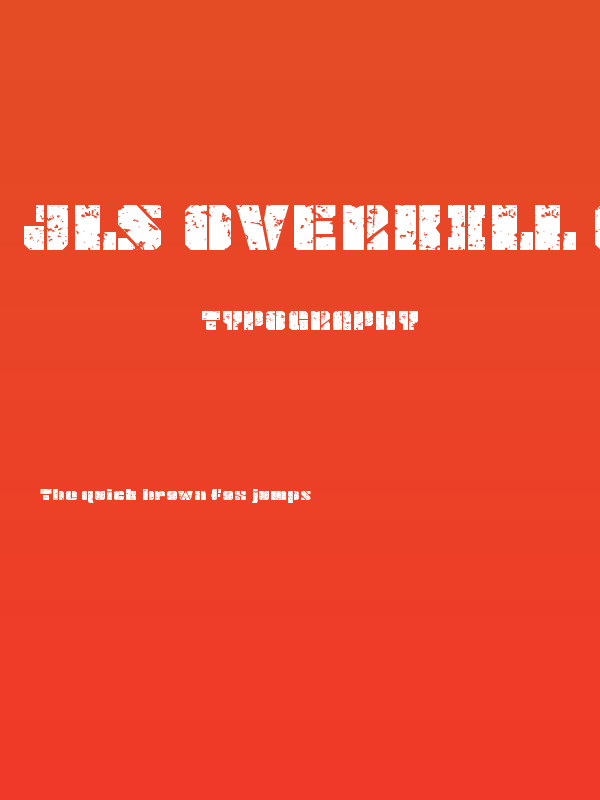 JLS OverKill Grunge Normal Poster