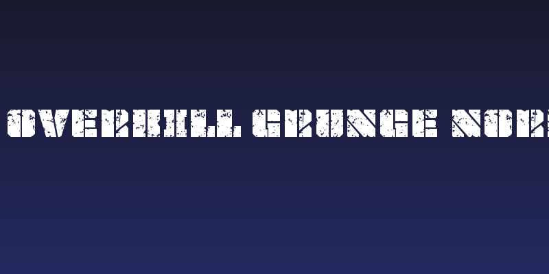 JLS OverKill Grunge Normal Social Header