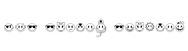 JLS Smiles Sampler Font