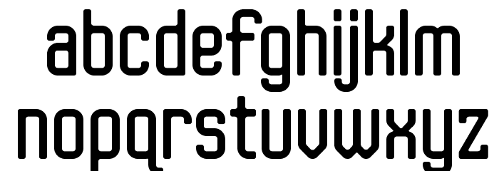 JLSDataGothic-CNC Font LOWERCASE