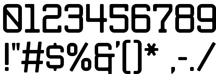 JLSDataGothic-RNC Font OTHER CHARS