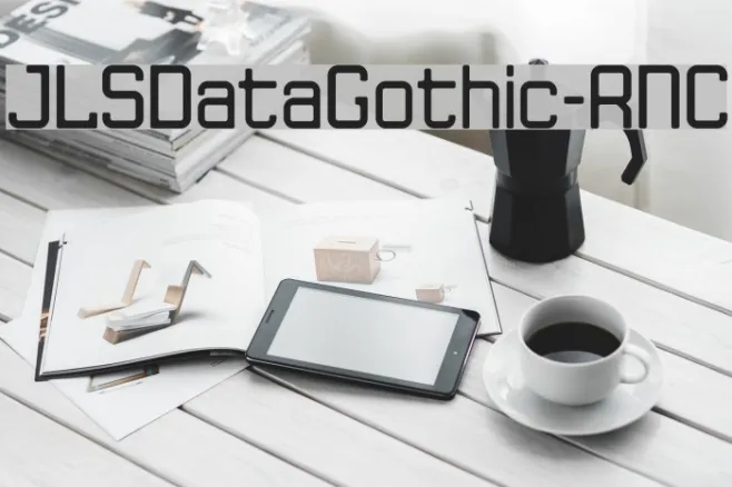JLSDataGothic-RNC Example 1