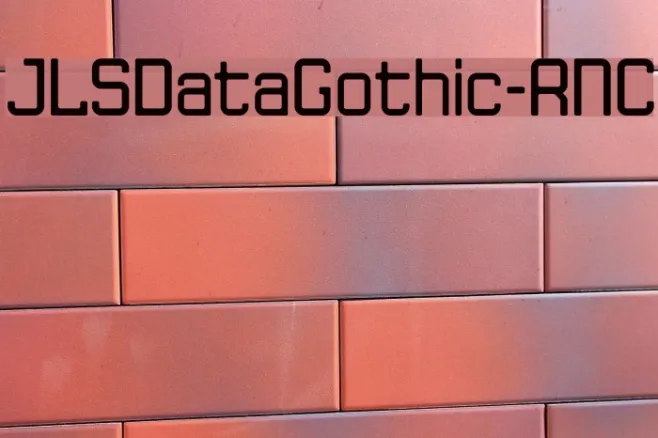 JLSDataGothic-RNC Example 3