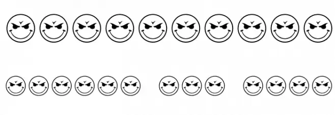 JLSSmilesSampler Font OTHER CHARS