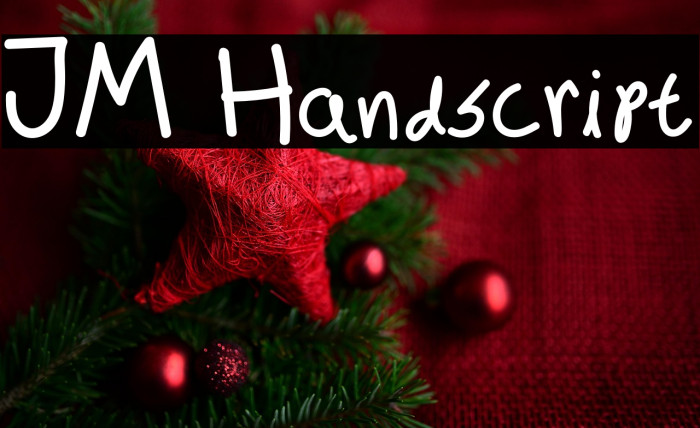 JM Handscript Example 2