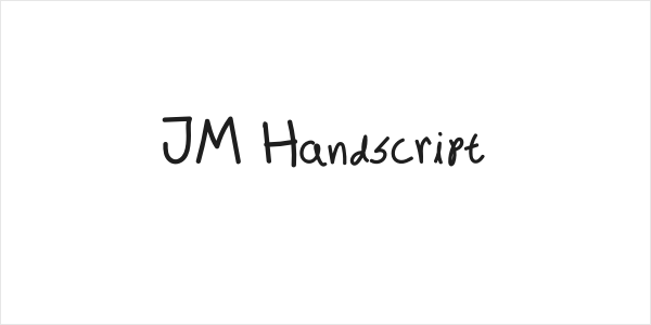 JM Handscript Logo