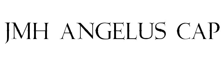 JMH Angelus Cap फ़ॉन्ट
