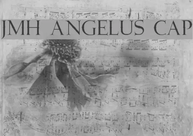 JMH Angelus Cap Font examples