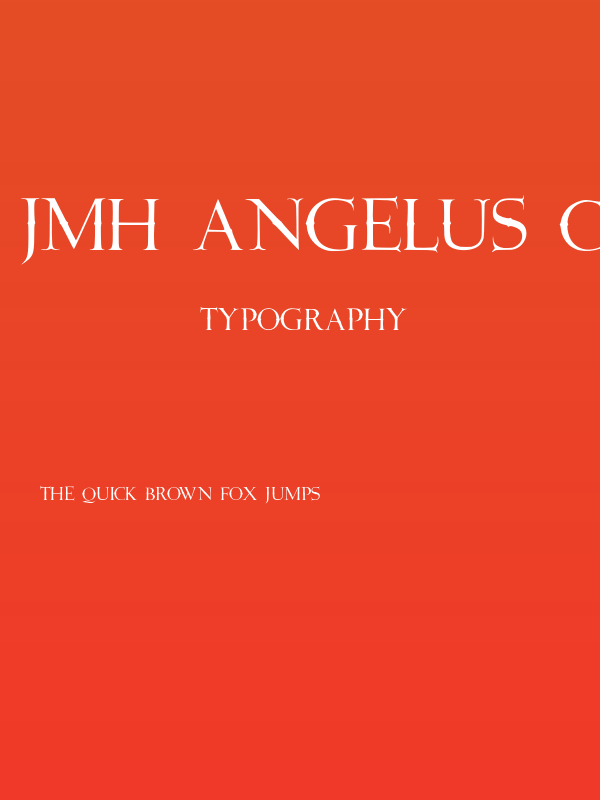 JMH Angelus Cap Poster