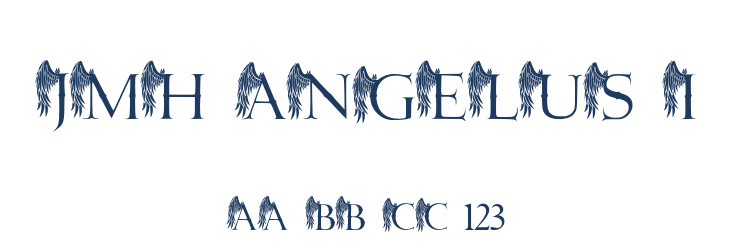 JMH Angelus I Font Preview