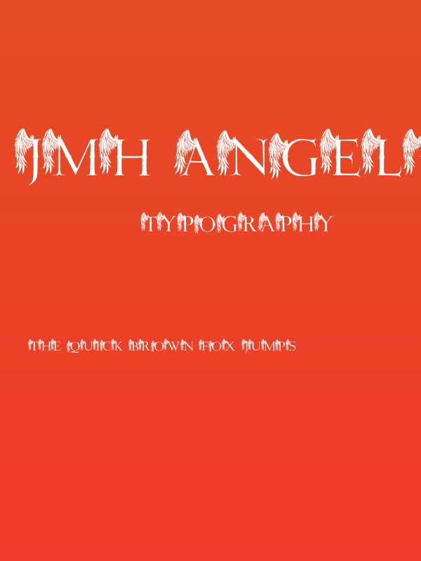 JMH Angelus I Poster