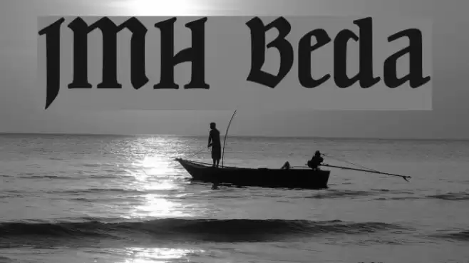JMH Beda फ़ॉन्ट examples