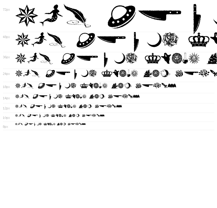 JMH Espinosa Ornaments Regular Waterfall