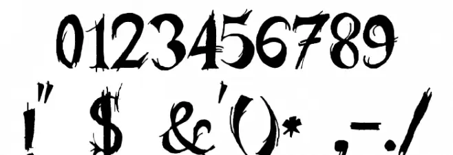 JMH Euryale Font OTHER CHARS