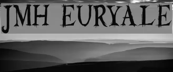 JMH Euryale Font examples