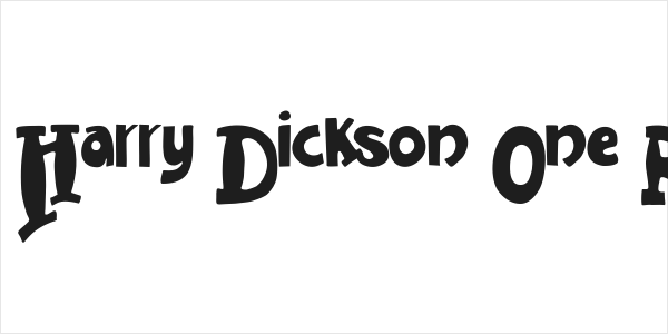 JMH Harry Dickson One Regular Logo