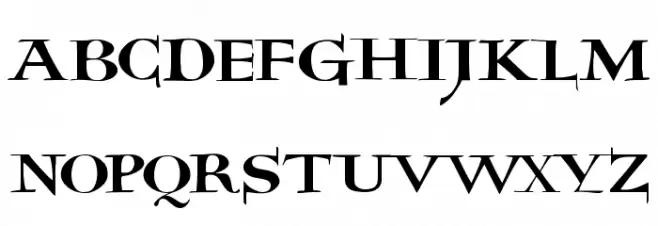 JMH Holy Bible Шрифта ВЕРХНИЙ