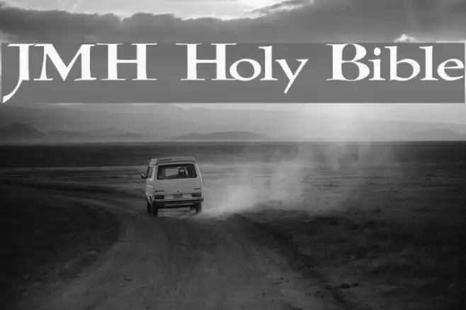 JMH Holy Bible Font examples