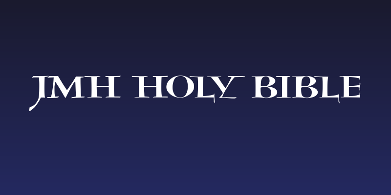 JMH Holy Bible Social Header
