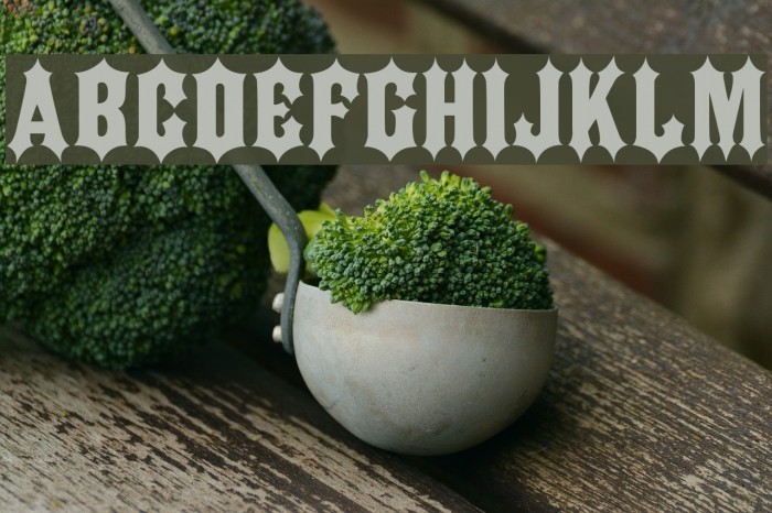 JMH IRON CAPS Regular Font examples